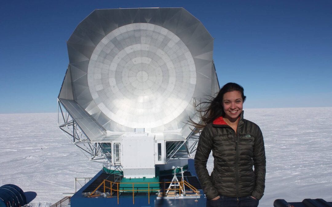 Spotted from Antarctica: the Oldest Light in the Universe