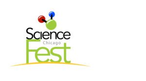 Chi Science Fest logo stacked