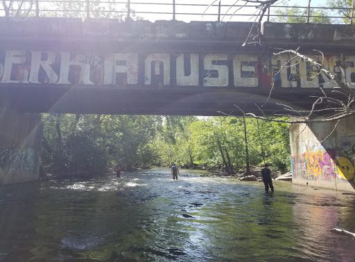 Chicago river trash