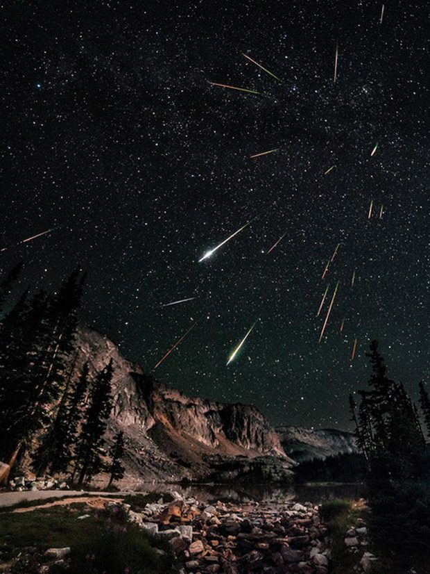 (c) David Kingham illinois science council blog brief guide perseids meteor shower